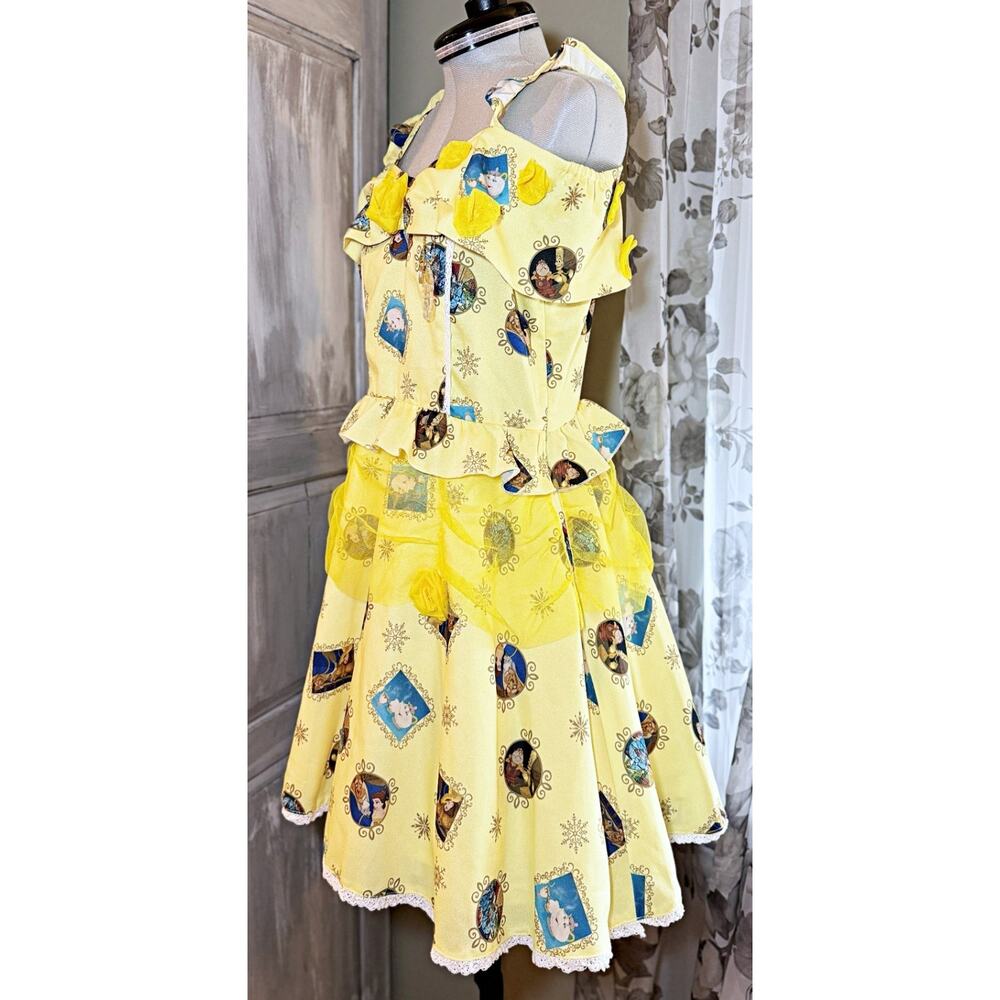 Liz Lisa Disney Princess Beauty and the Beast Belle Dress Jfashion Gyaru Japan - Picture 7 of 16
